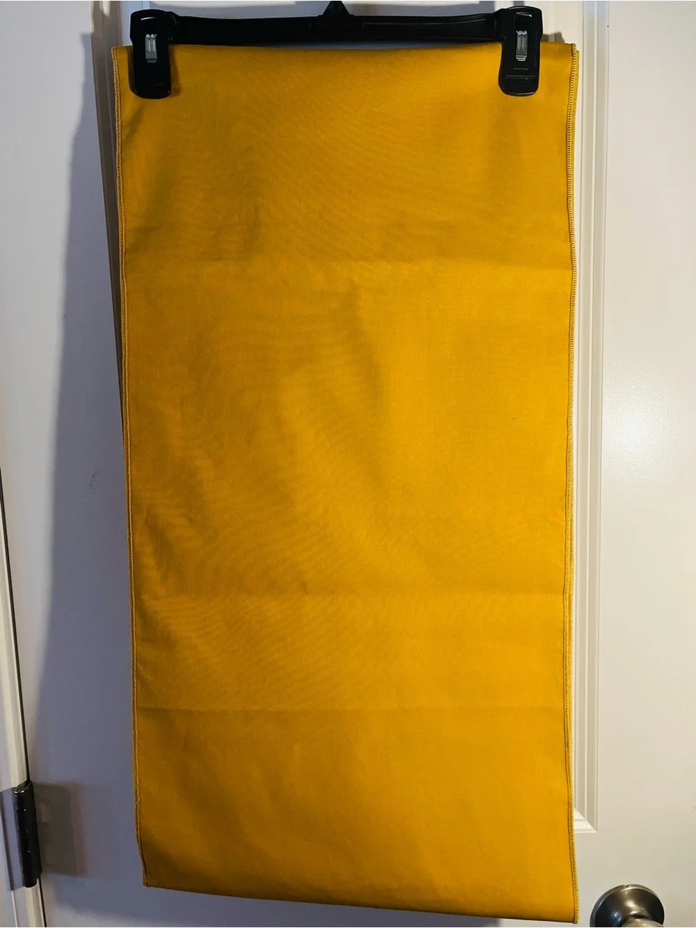 Threshold 108”x14” Cotton Gingham Check Extended Length Table Runner in Yellow